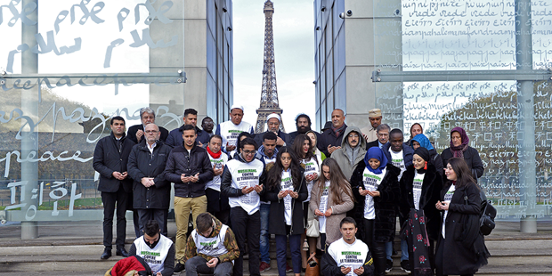 Commemoration of the victims of the Paris terrorist attack 