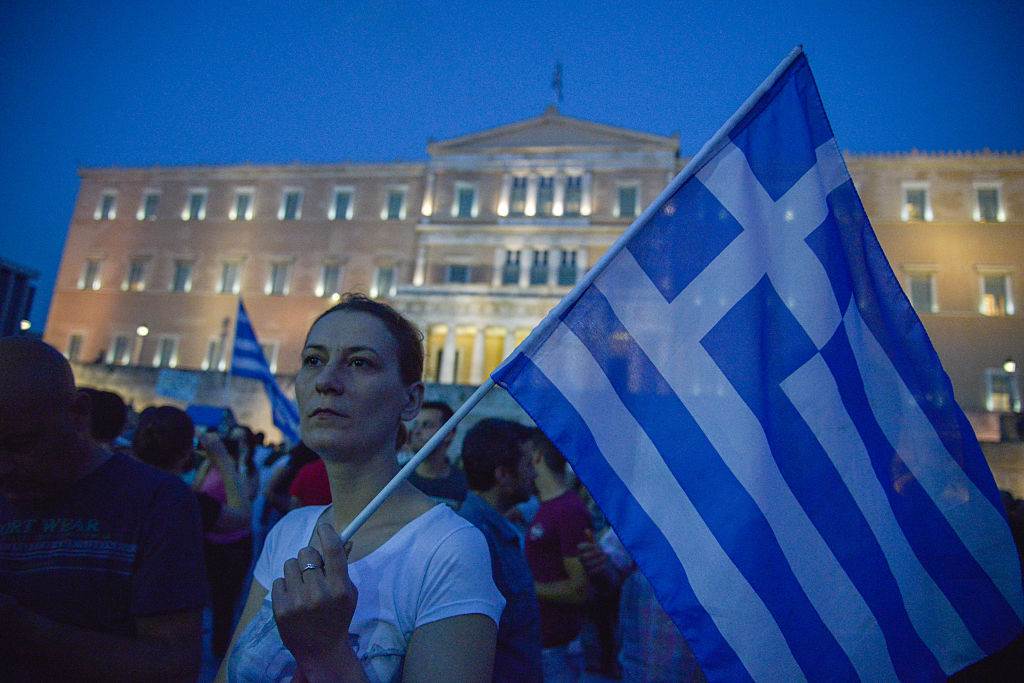 mass anti-EU rally in Athens in 2015