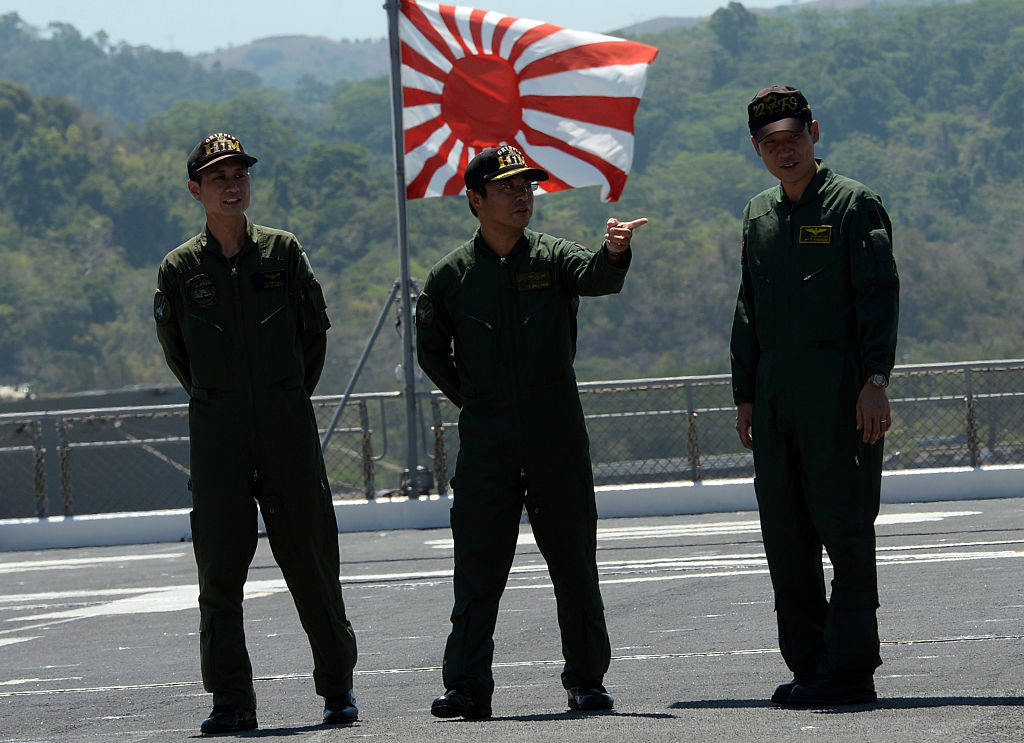 Japanese helicopter carrier