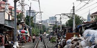 Poor neighborhood Jakarta