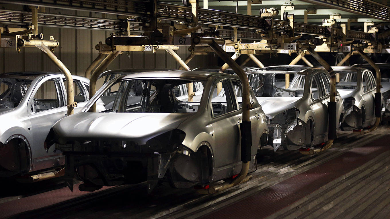Nissan's automated conveyor system
