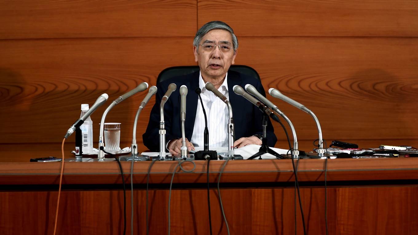 Bank of Japan Governor Haruhiko Kuroda