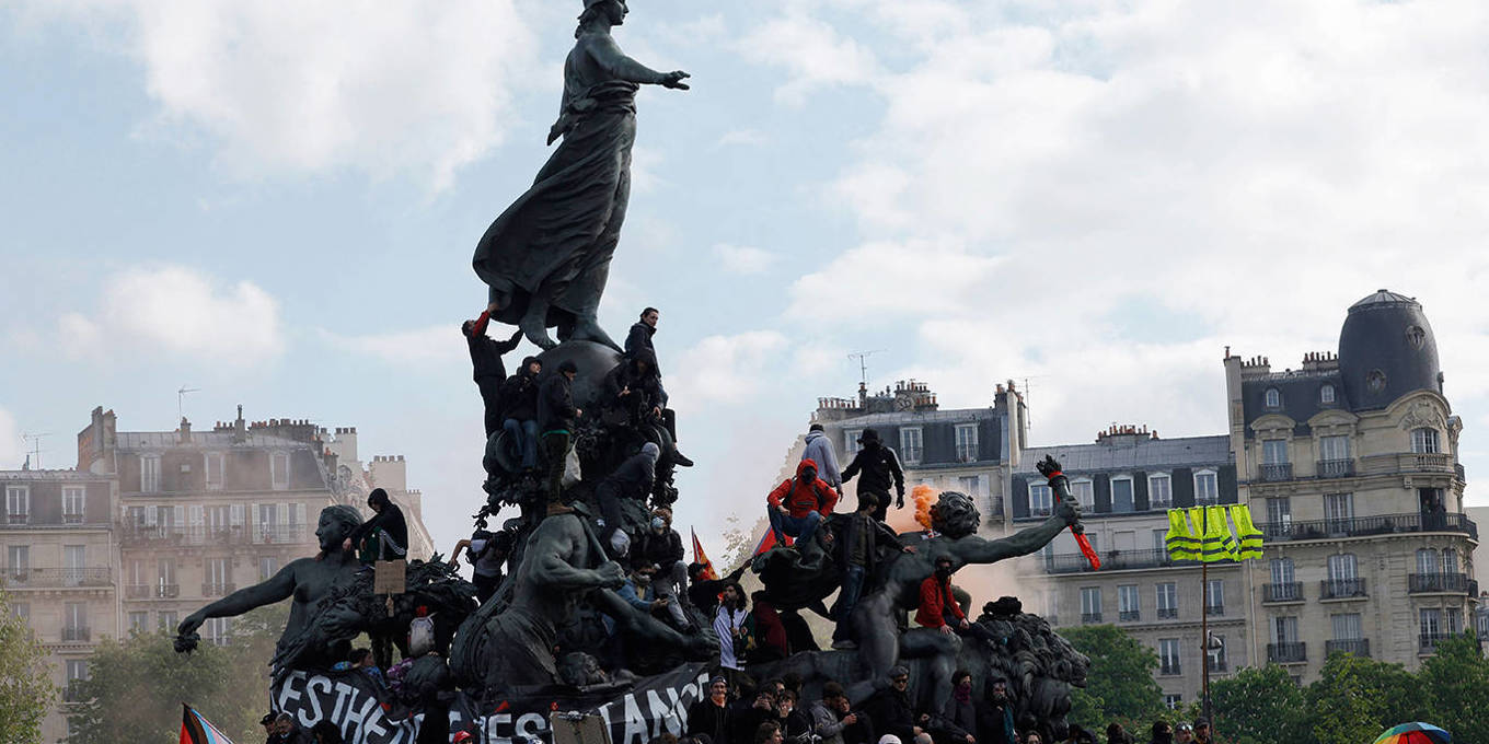Protest and Power in France by Brigitte Granville - Vimarsana News