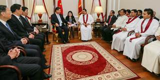 China government meeting Sri Lanka