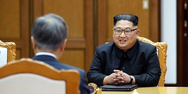 Korean leaders Moon Jae-in and Kim Jong-Un hold surprise second summit