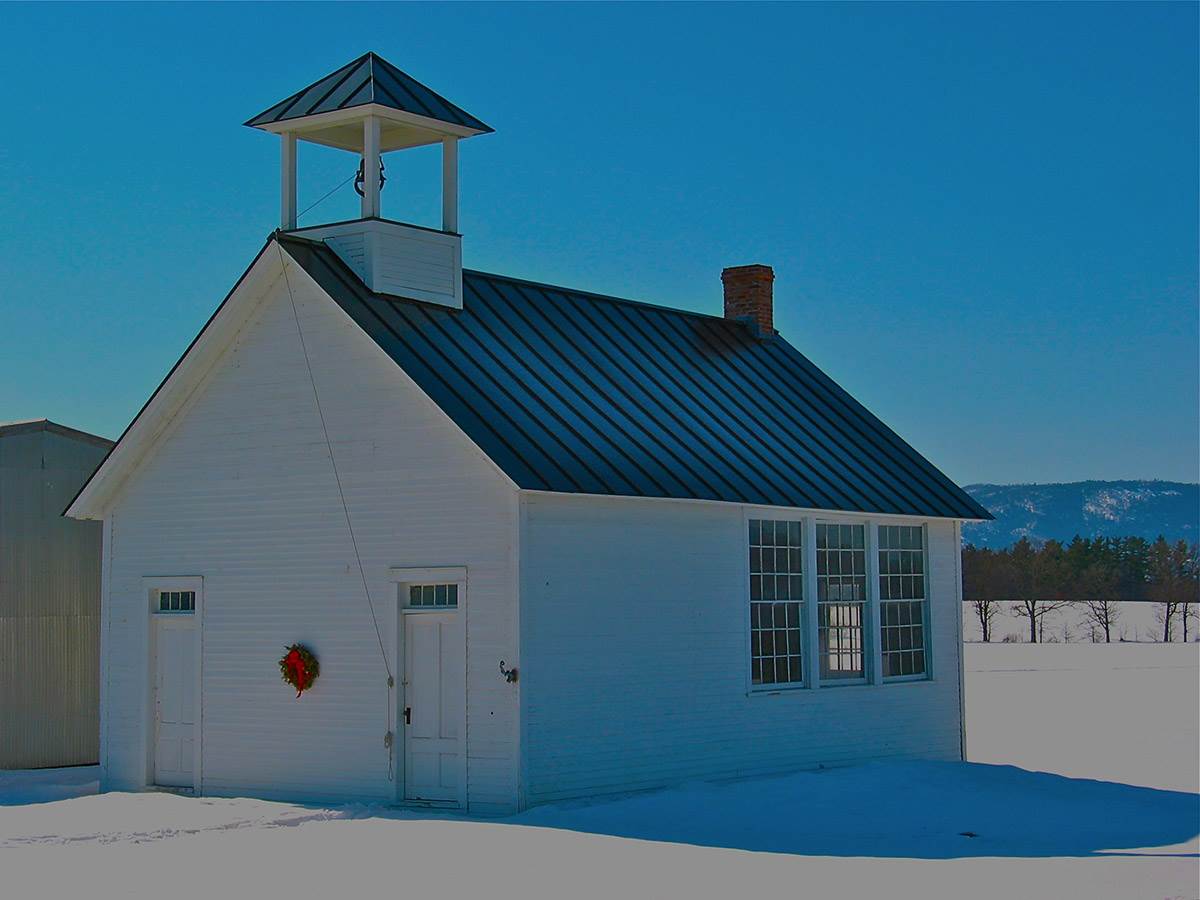 Vermont schoolhouse
