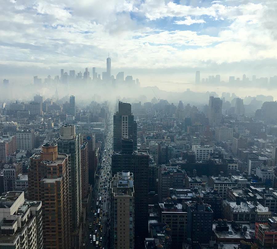 Big city skyline