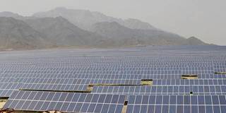 Solar power valley China