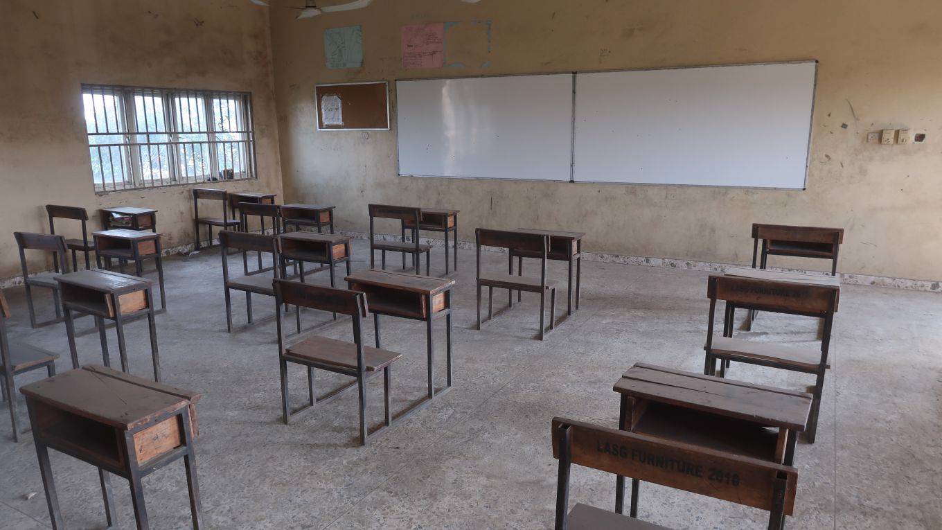 goldberg9_Adekunle AjayiNurPhoto via Getty Images_empty classroom
