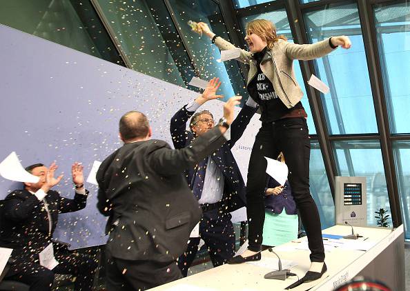 ECB protests