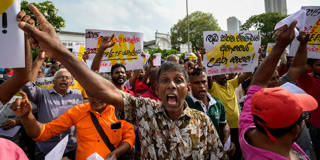 ghosh65_ ISHARA S. KODIKARAAFP via Getty Images_sri lanka protest