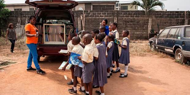 The 'mobile library' project in Nigeria