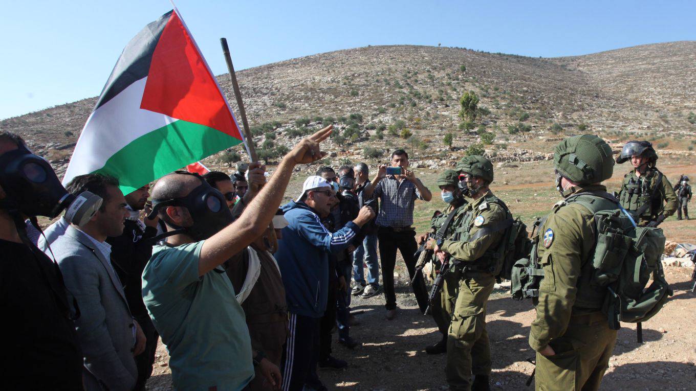 kuttab51_Nedal EshtayahAnadolu Agency via Getty Images_west bank protest