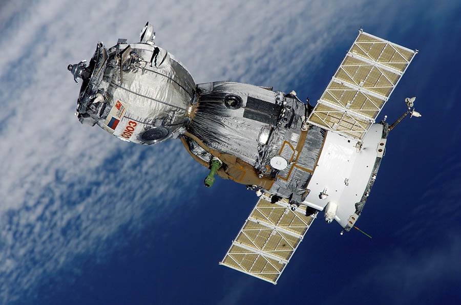 Russian Soyuz space capsule