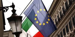 italy eu flags