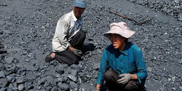 Coal workers China environment