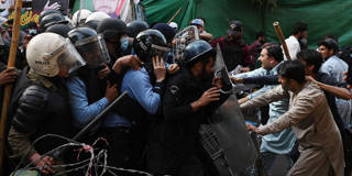 chellaney163_ARIF ALIAFP via Getty Images_pakistanpoliceprotest