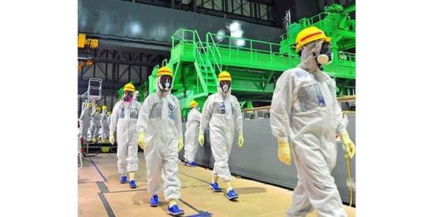 Nuclear plant safety workers