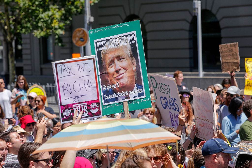 Trump protest
