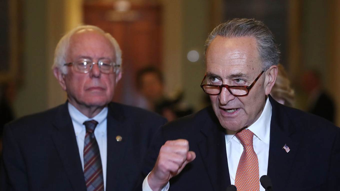 bernie sanders and charles schumer