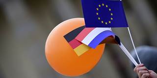 EU elections flags