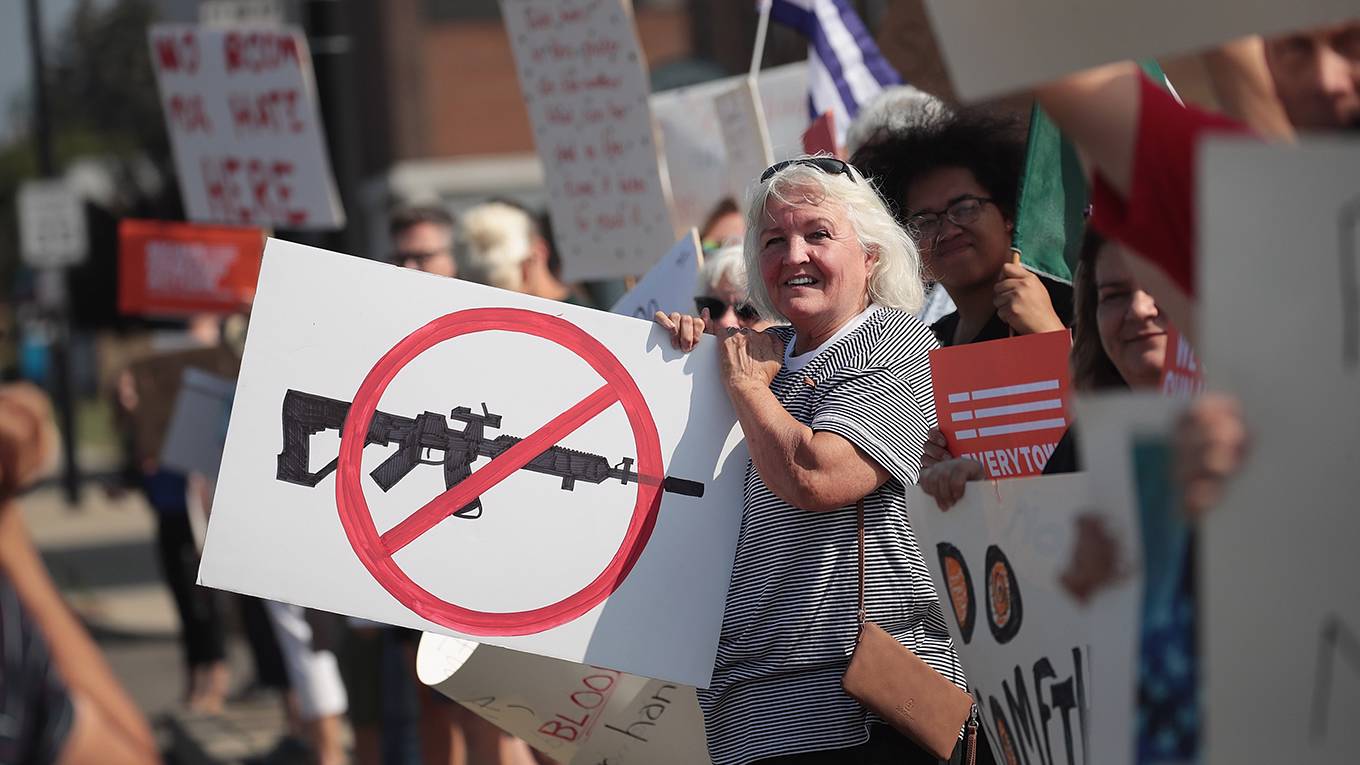 drew44_ScottOlsonGettyImages_antigunprotestdaytonohio