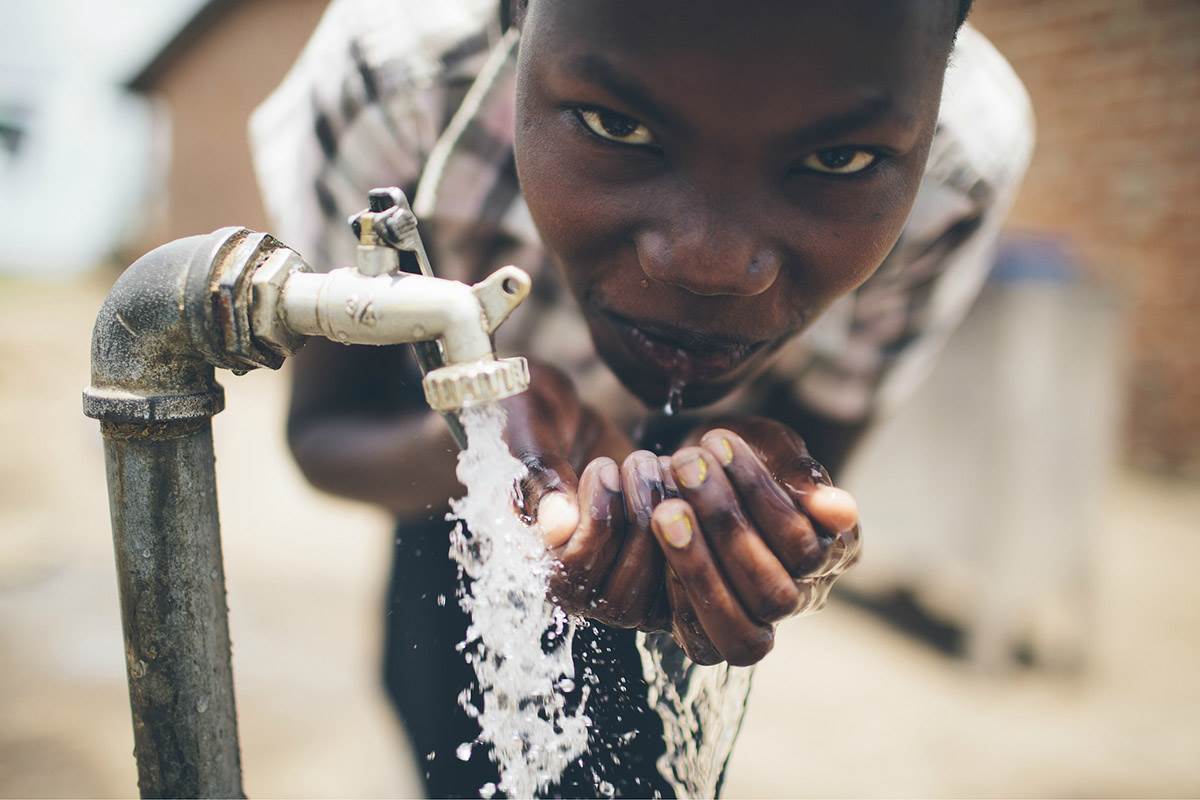 water from well