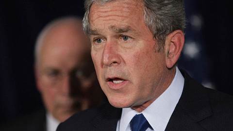 Bush after Pentagon security briefings