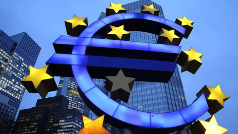 The symbol of the Euro