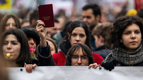 zizek42_Andrej IsakovicGettyImages_serbia_student_protests