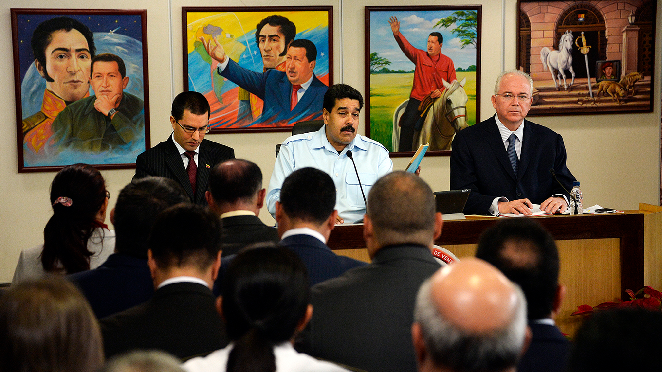 Venezuelan president Nicolas Maduro