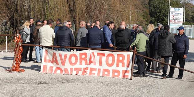 Italy unemployed demonstration