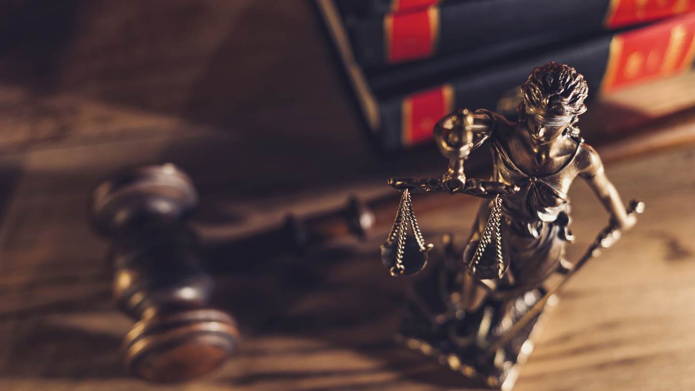 lady justice desk