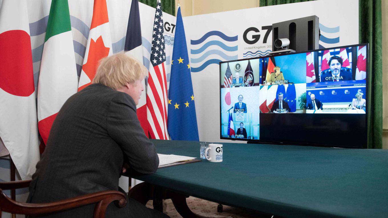 patten125_GEOFF PUGHPOOLAFP via Getty Images_boris johnson g7