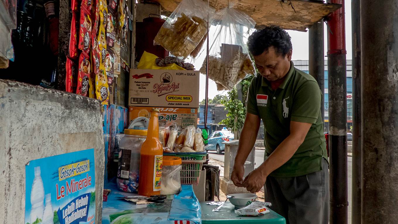 Market in Indonesia