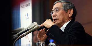 Governor of the Bank of Japan Haruhiko Kuroda 