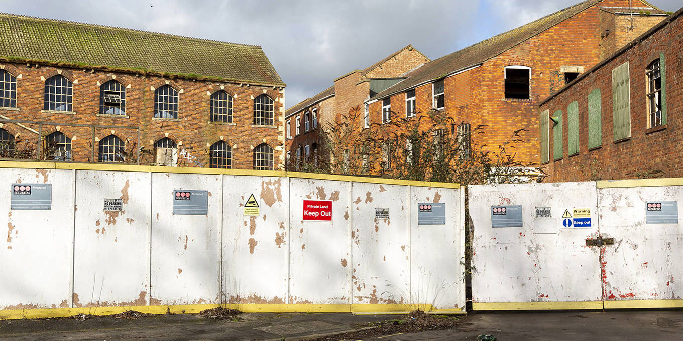 Abandoned factory in the UK.