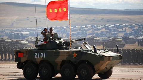 chinese military vehicle
