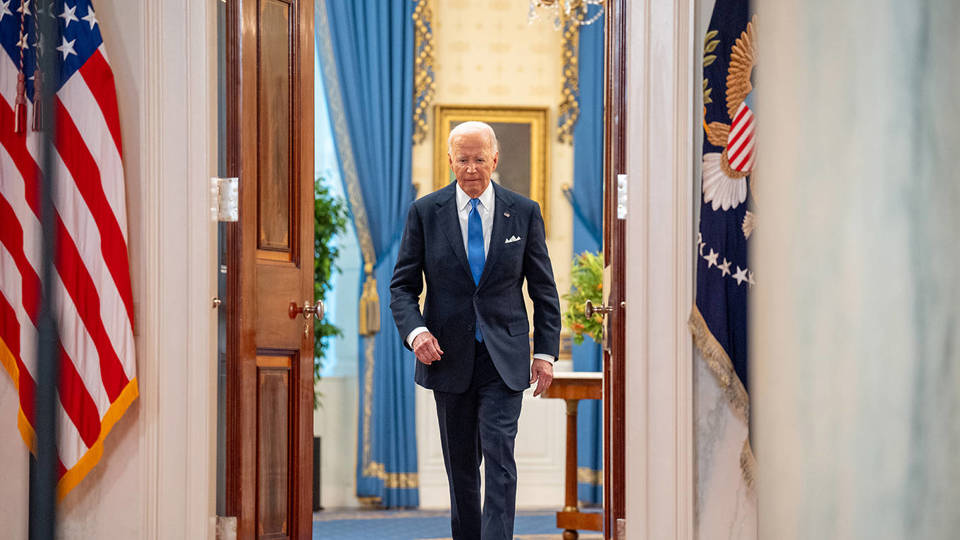 Biden Rejects the Drug of Power