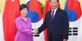 Xi Jinping and Park Geun-hye