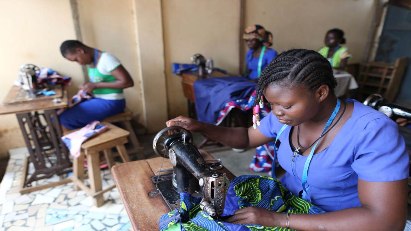 tailoring workshop africa