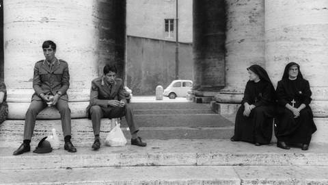 soldiers nuns italy 1970s