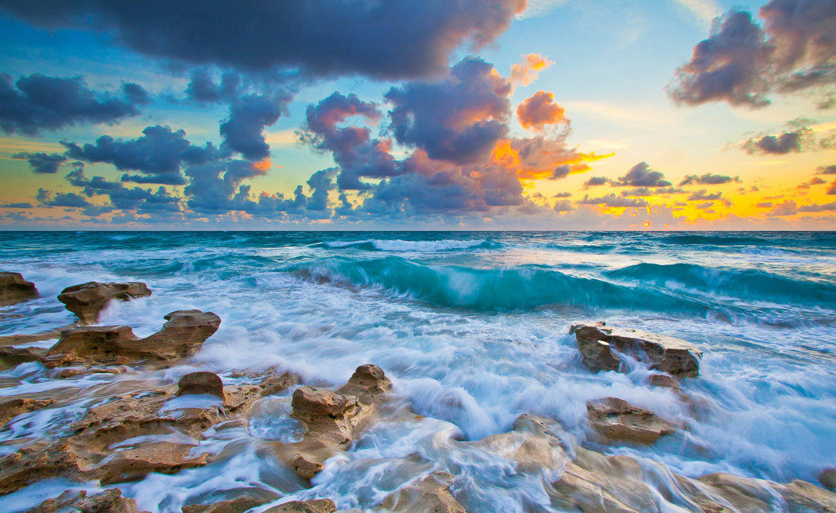 ocean sunrise