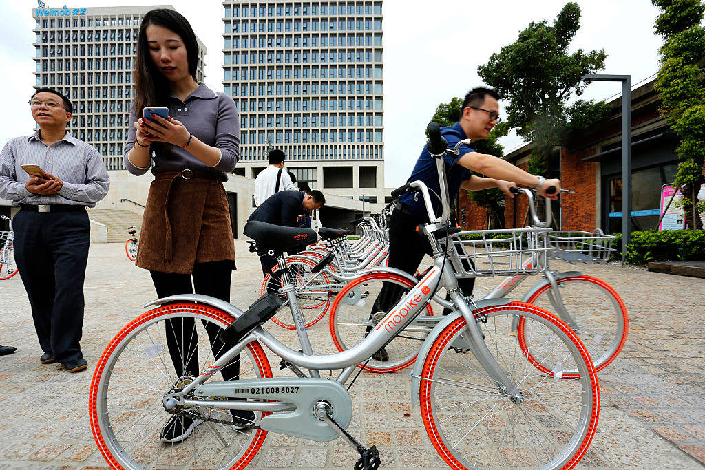 Mobike Lite bycybles release in Shanghai