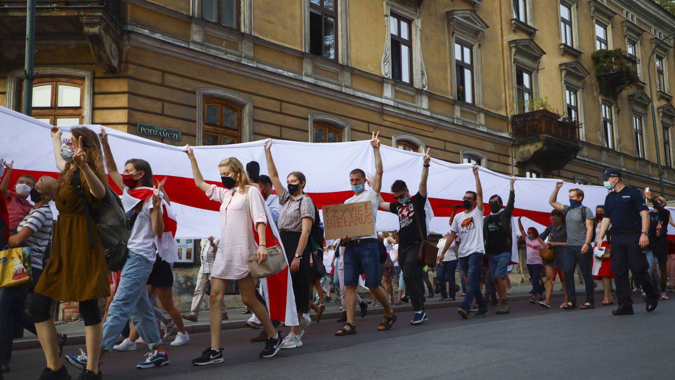 op_tusk1_Beata ZawrzelNurPhoto via Getty Images_belarus protest