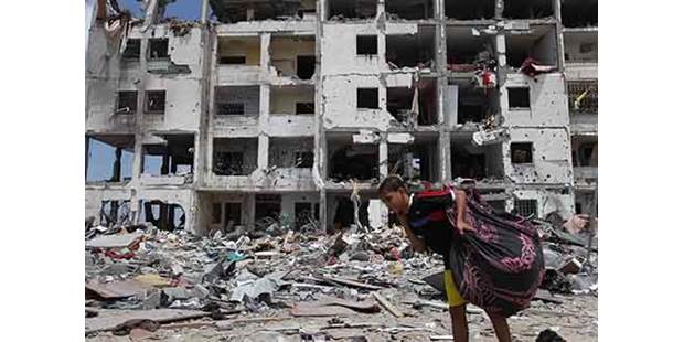 Bombed Buildings Gaza