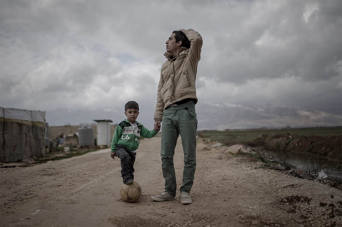syrian children lebanon refugee camp