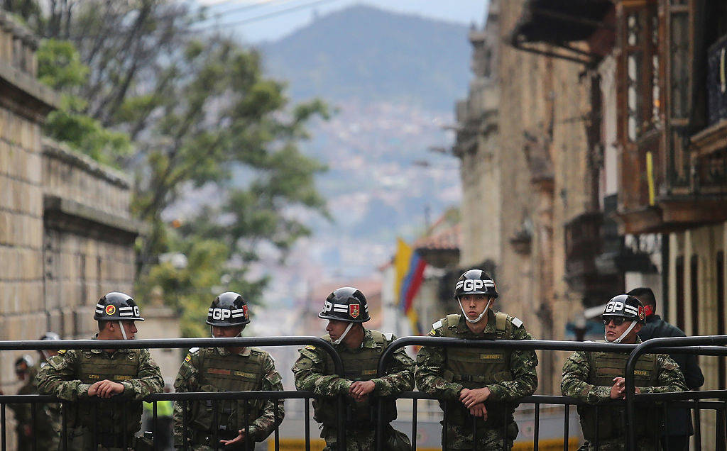 Farc referendum guards