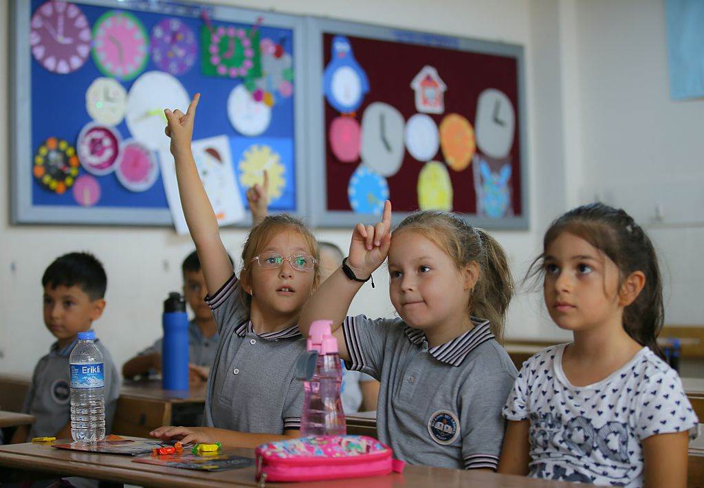 school children