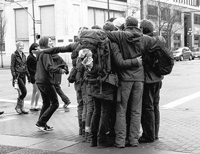 Group hug